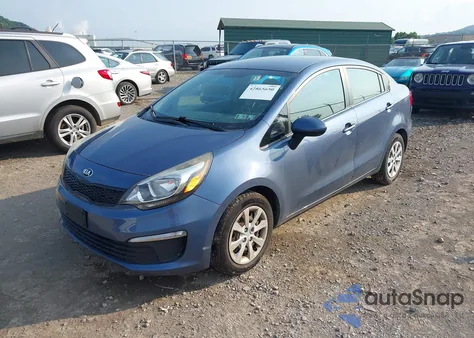 2016 Kia Rio Lx z USA, uszkodzony, nr VIN KNADM4A35G6660593